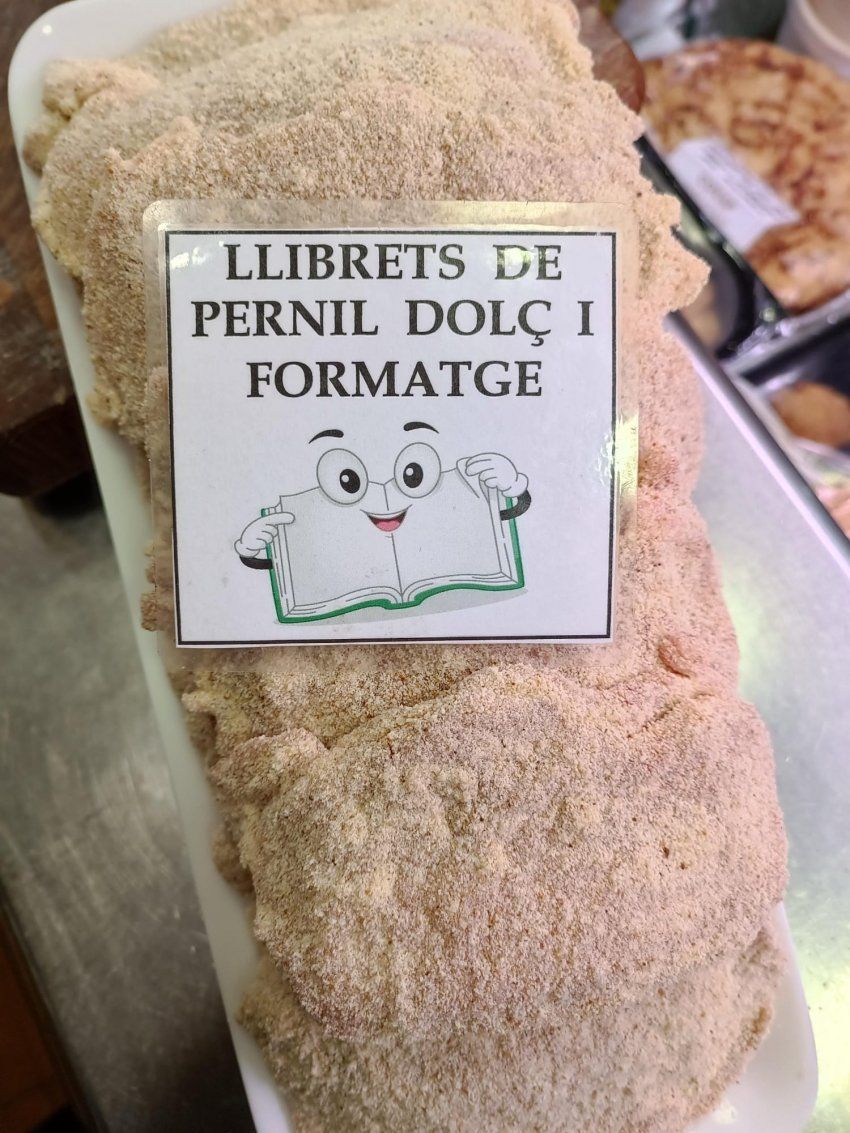 Llibrets jamón y queso