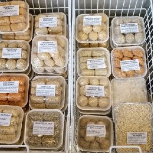 Croquetas y pasta fresca